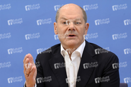 Sommerpressekonferenz von Olaf Scholz in Berlin