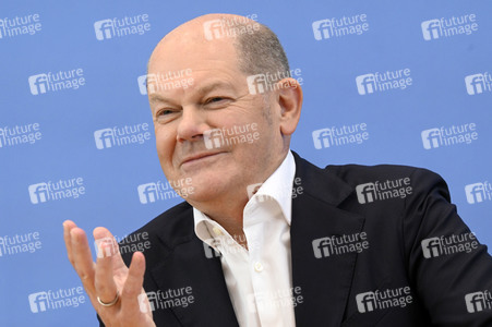 Sommerpressekonferenz von Olaf Scholz in Berlin