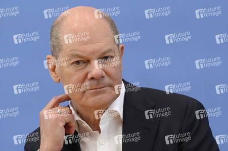 Sommerpressekonferenz von Olaf Scholz in Berlin
