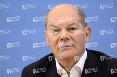 Sommerpressekonferenz von Olaf Scholz in Berlin
