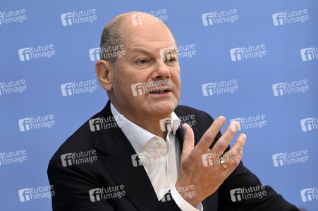 Sommerpressekonferenz von Olaf Scholz in Berlin