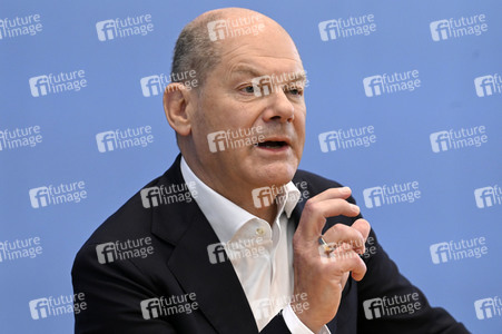 Sommerpressekonferenz von Olaf Scholz in Berlin