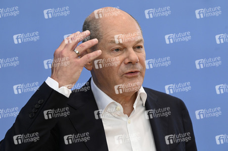 Sommerpressekonferenz von Olaf Scholz in Berlin