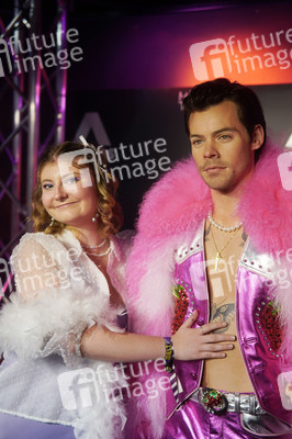 Enthüllung der Wachsfigur von Harry Styles in Berlin