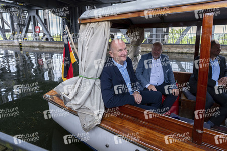 Tourismus-Pressefahrt des Ministerpräsidenten Dietmar Woidke im Landkreis Barnim