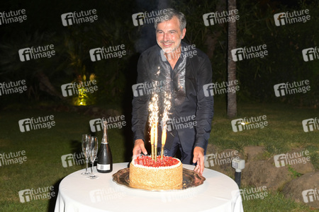 Geburtstagsfeier von Beppe Convertini in Rom