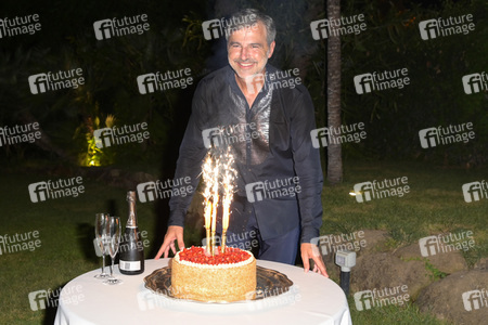 Geburtstagsfeier von Beppe Convertini in Rom