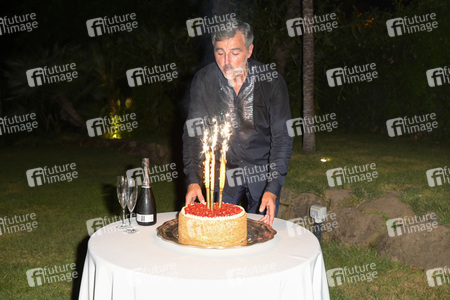 Geburtstagsfeier von Beppe Convertini in Rom
