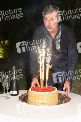 Geburtstagsfeier von Beppe Convertini in Rom