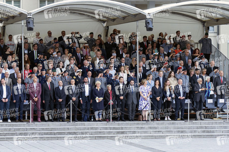 Feierliches Gelöbnis der Bundeswehr-Rekruten im Gedenken an den Deutschen Widerstand vom 20. Juli 1944 in Berlin