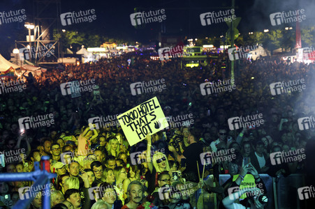 Konzert von Tokio Hotel beim Christopher Street Day in Berlin