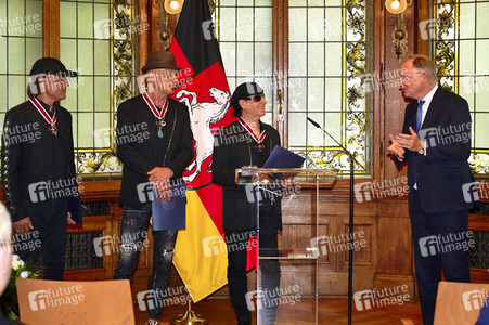 Großes Verdienstkreuz für die Scorpions in Hannover