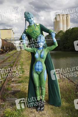 GEEK ART Collection No. 6 - Bodypainting and Transformaking