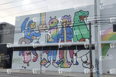 Statdteil Wynwood in Miami