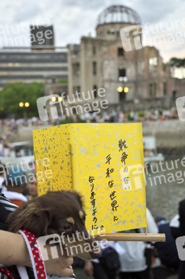 78. Jahrestag des Abwurfs der Atombombe auf Hiroshima