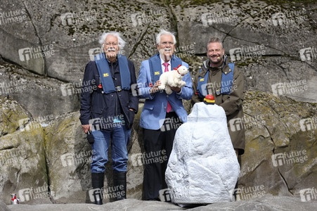 Eisbären-Taufe in Hamburg