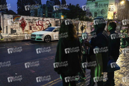 Graffiti-Krieg wegen China-Slogans in London