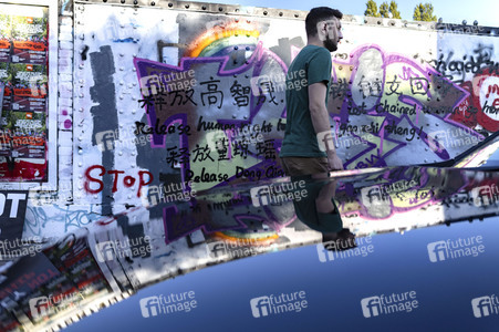 Graffiti-Krieg wegen China-Slogans in London