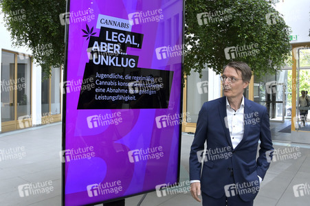 Bundespressekonferenz Cannabis-Gesetz I in Berlin