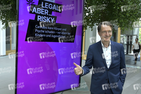 Bundespressekonferenz Cannabis-Gesetz I in Berlin