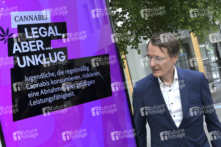 Bundespressekonferenz Cannabis-Gesetz I in Berlin