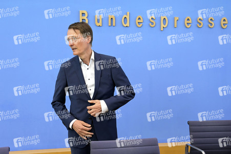 Bundespressekonferenz Cannabis-Gesetz I in Berlin