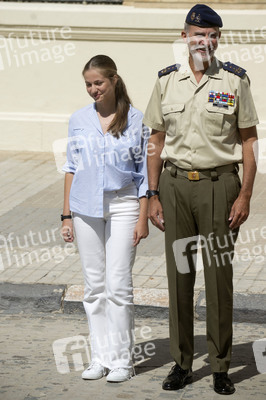 Prinzessin Leonor beginnt Militärausbildung in Saragossa