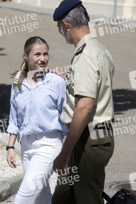 Prinzessin Leonor beginnt Militärausbildung in Saragossa