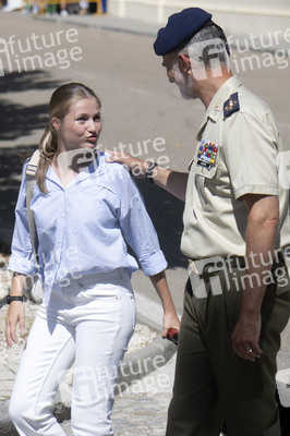 Prinzessin Leonor beginnt Militärausbildung in Saragossa