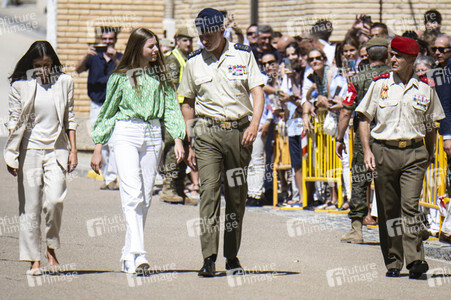 Prinzessin Leonor beginnt Militärausbildung in Saragossa