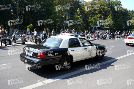 Kundgebung und Demofahrt ders  Red Knights MC Berlin