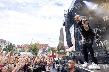Konzert der Donots in Erfurt