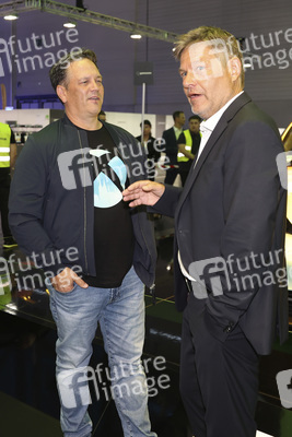 Robert Habeck auf der Gamescom 2023