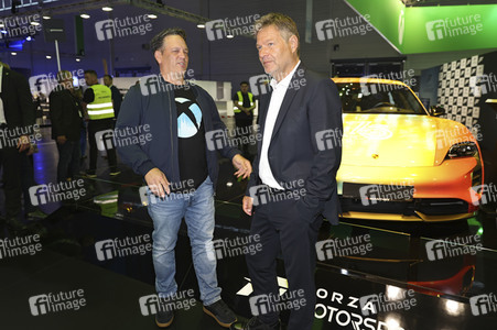 Robert Habeck auf der Gamescom 2023