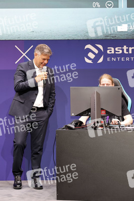 Robert Habeck auf der Gamescom 2023