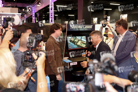 Robert Habeck auf der Gamescom 2023