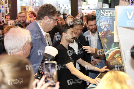Robert Habeck auf der Gamescom 2023