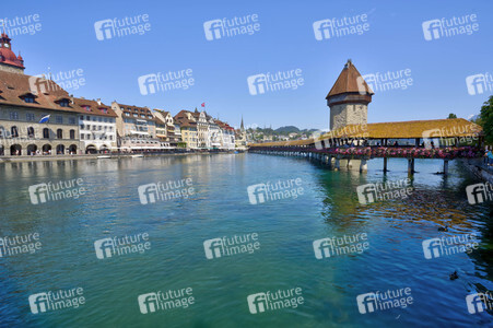 Die Kapellbrücke in Luzern