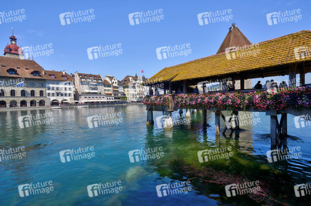 Die Kapellbrücke in Luzern