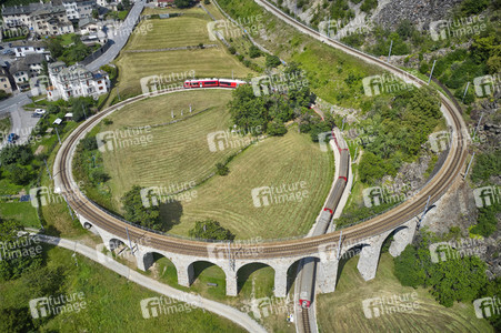 Kreisviadukt in Brusio