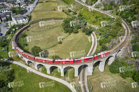 Kreisviadukt in Brusio