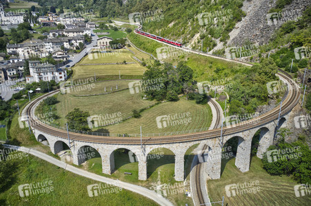 Kreisviadukt in Brusio