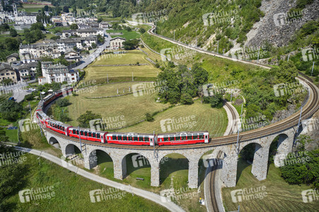 Kreisviadukt in Brusio