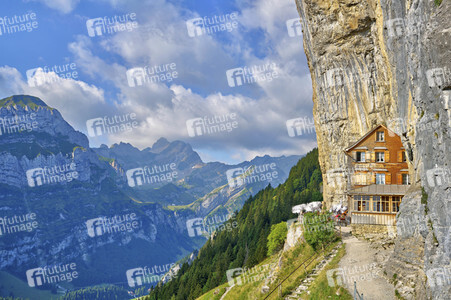 Berggasthaus Aescher-Wildkirchli bei Wasserauen