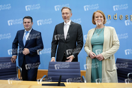 Bundespressekonferenz Einigung bei der Kindergrundsicherung in Berlin