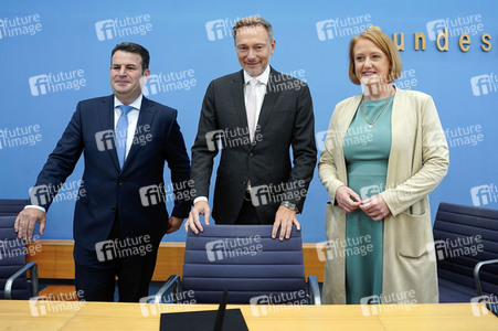 Bundespressekonferenz Einigung bei der Kindergrundsicherung in Berlin