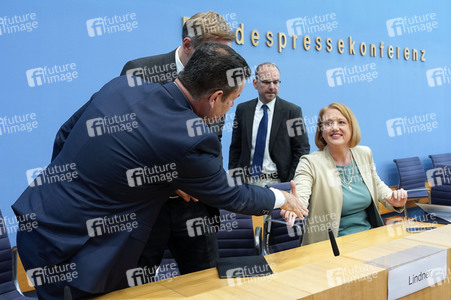Bundespressekonferenz Einigung bei der Kindergrundsicherung in Berlin