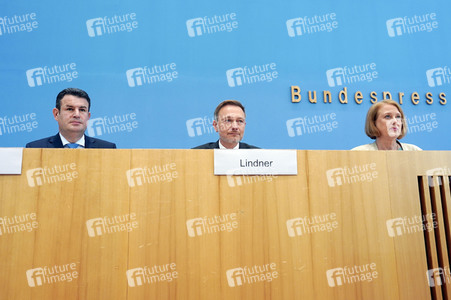 Bundespressekonferenz Einigung bei der Kindergrundsicherung in Berlin