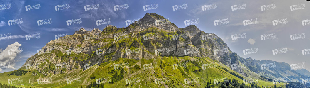 Der Berg Säntis bei Appenzell