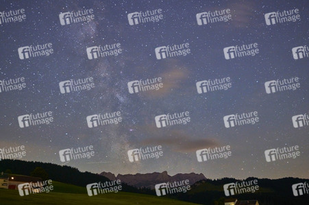 Der Berg Säntis bei Appenzell